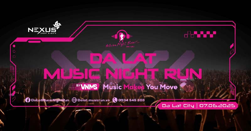 Giải chạy Da Lat Music Night Run 2025