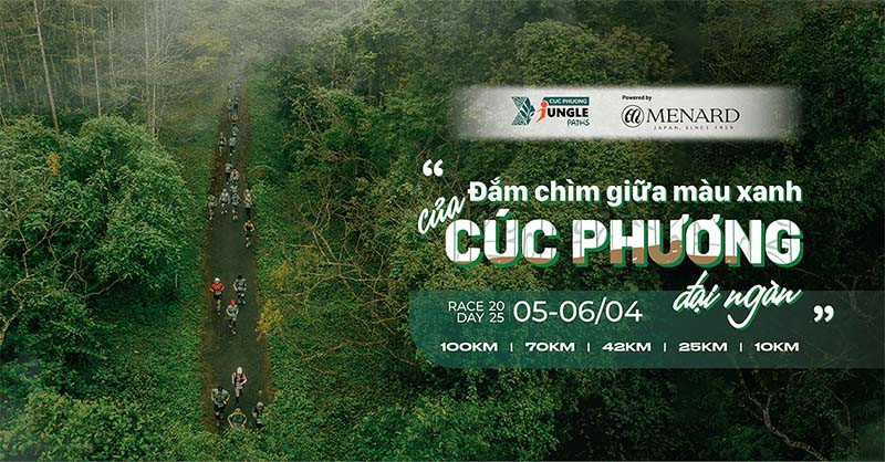 Giải chạy Cuc Phuong Jungle Paths 2025