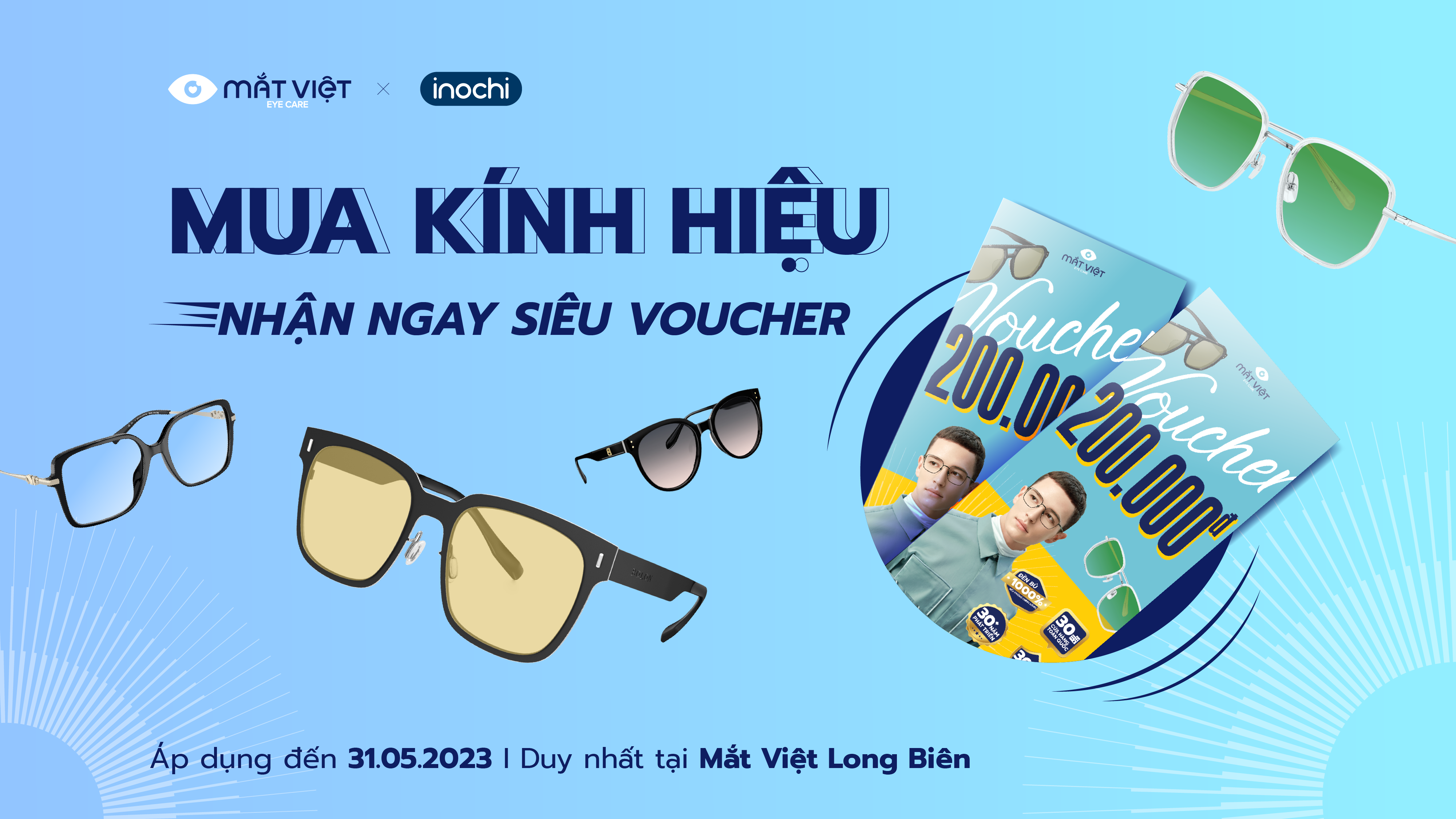 Mắt Việt cùng Inochi tung loạt voucher siêu hấp dẫn