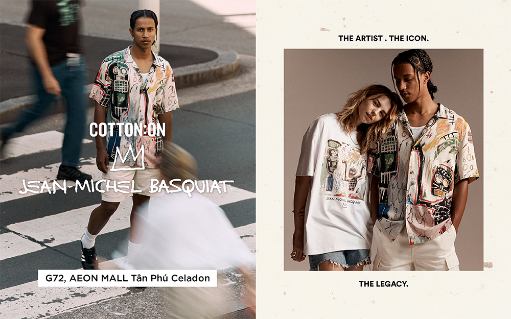 EXCLUSIVE COLLECTION – COTTON ON x JEAN-MICHEL BASQUIAT