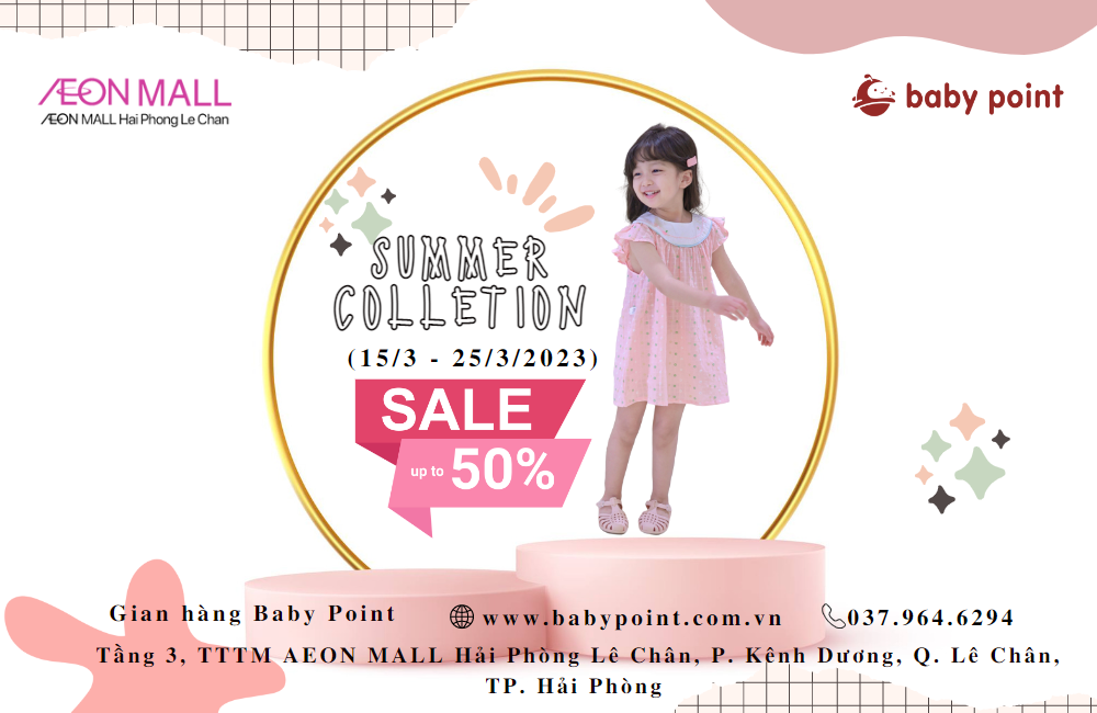 BABY POINT |ƯU ĐÃI SALE LÊN ĐẾN 50% TOÀN BỘ SẢN PHẨM