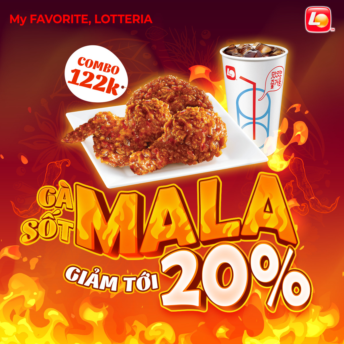 Ngon u mê không lối thoát với Mala Chicken~ giảm đến 20% ăn ngay kẻo lỡ !!!