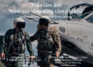 Triển lãm ảnh “Năm của lòng dũng cảm Ukraine”