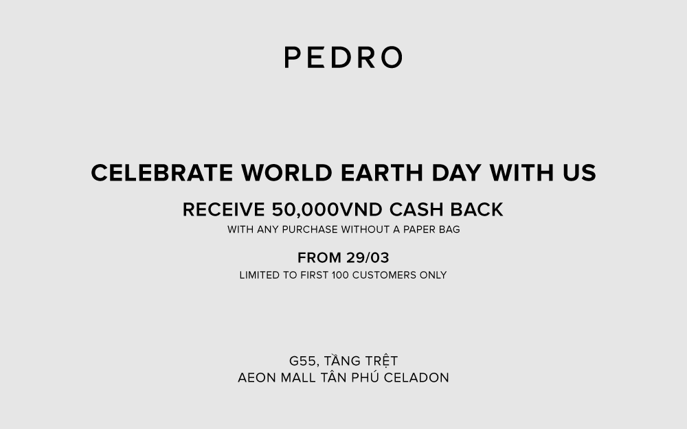 CELEBRATE WORLD EARTH DAY WITH PEDRO