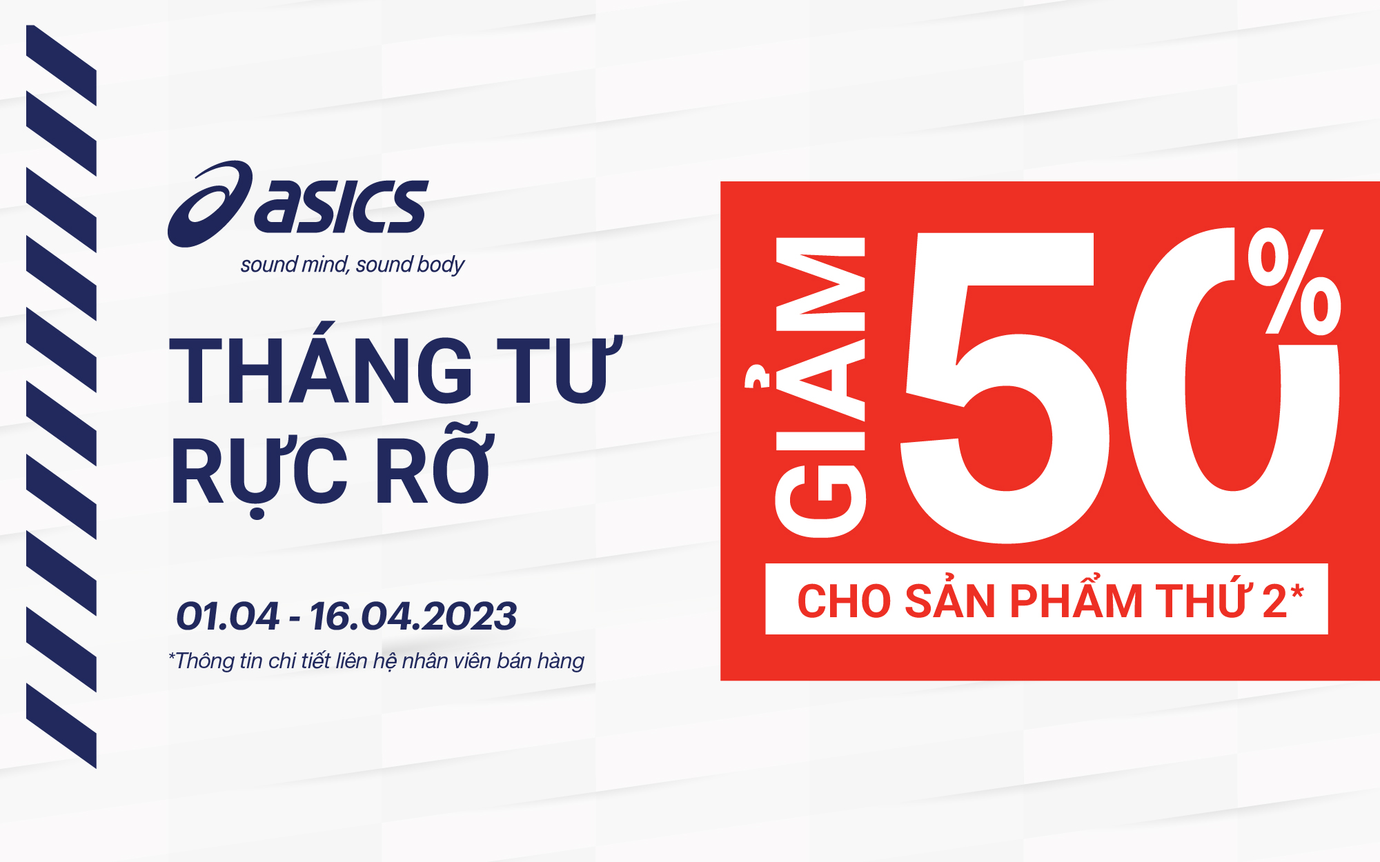 THÁNG TƯ RỰC RỠ SALE 30-50%++ OFF ÁP DỤNG CHO HÀNG NGÀN SẢN PHẨM