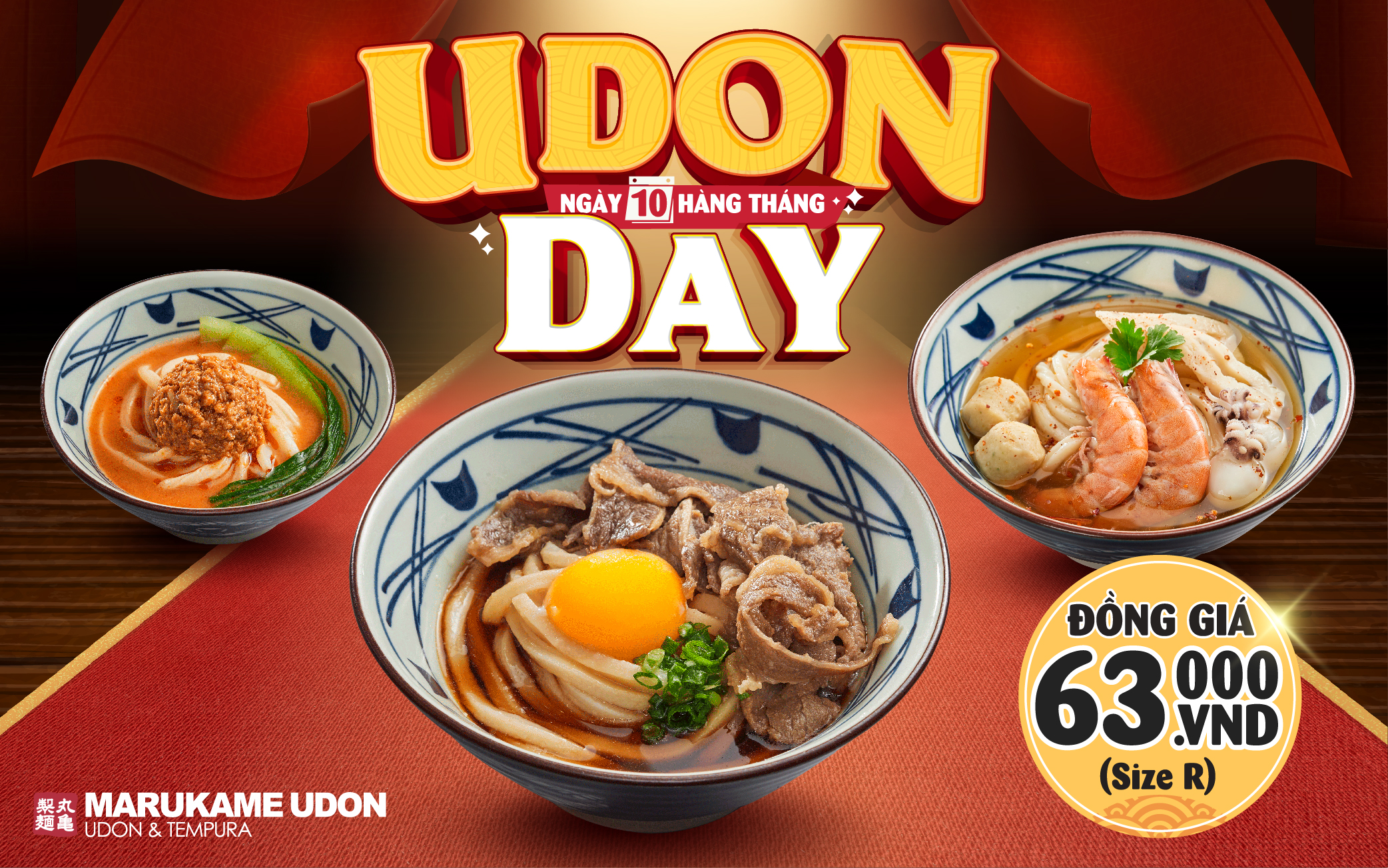 UDON – NGÀY 10 HÀNG THÁNG