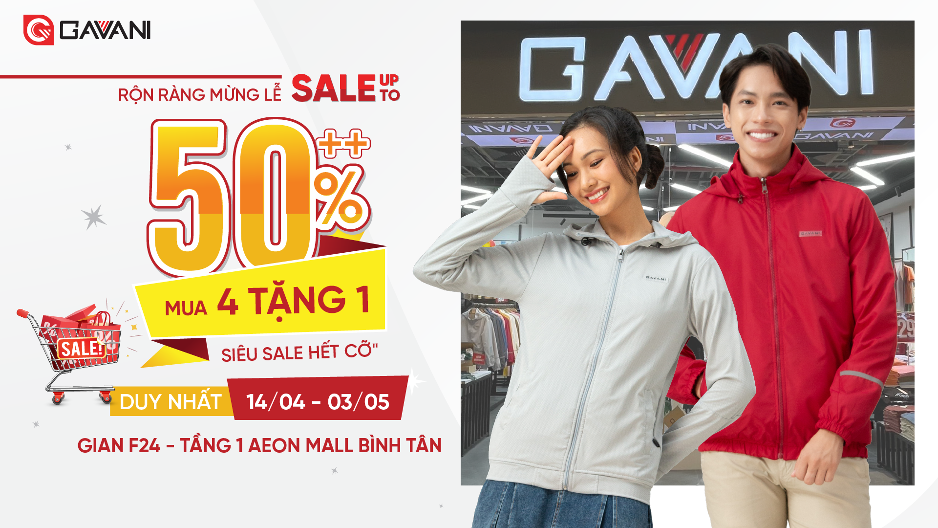 RỘN RÀNG MỪNG LỄ –  SIÊU SALE HẾT CỠ