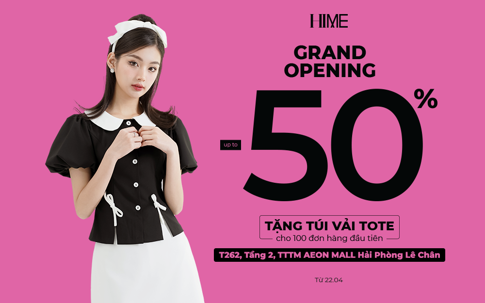 GRAND OPENING HIME AEON MALL HẢI PHÒNG LÊ CHÂN