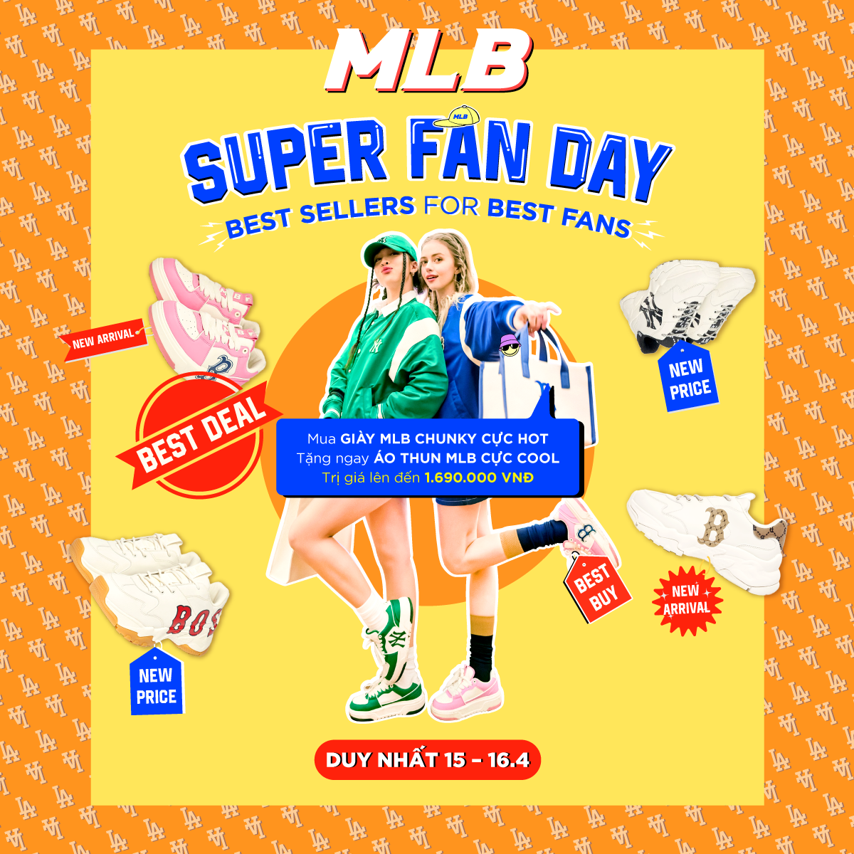 MLB SUPER FAN DAY  – BEST SELLERS FOR BEST FANS