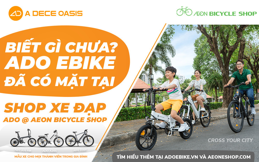 ADO Ebike đã đến Việt Nam