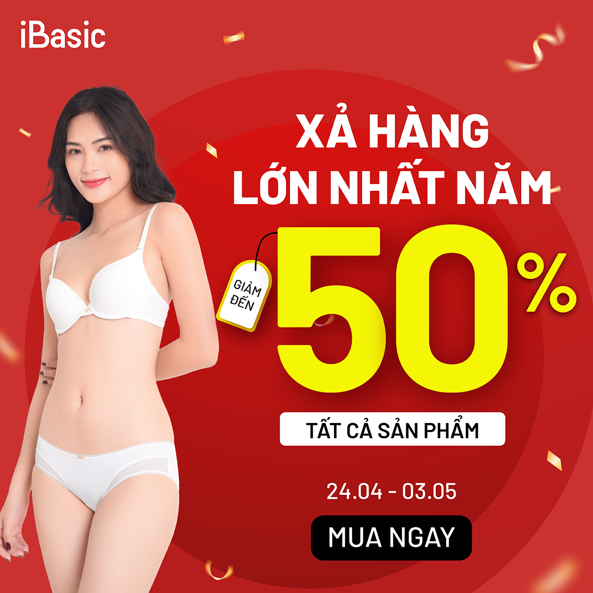 IBASIC – XẢ HÀNG LỚN NHẤT NĂM