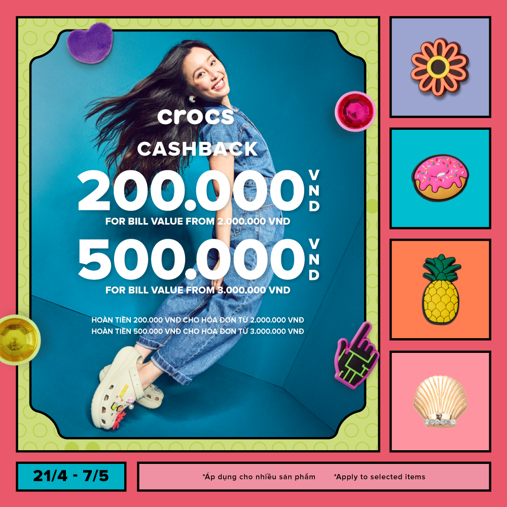 CROCS – MỪNG LỄ LỚN ️- CROCS ƯU ĐÃI SIÊU TO KHỔNG LỒ ️