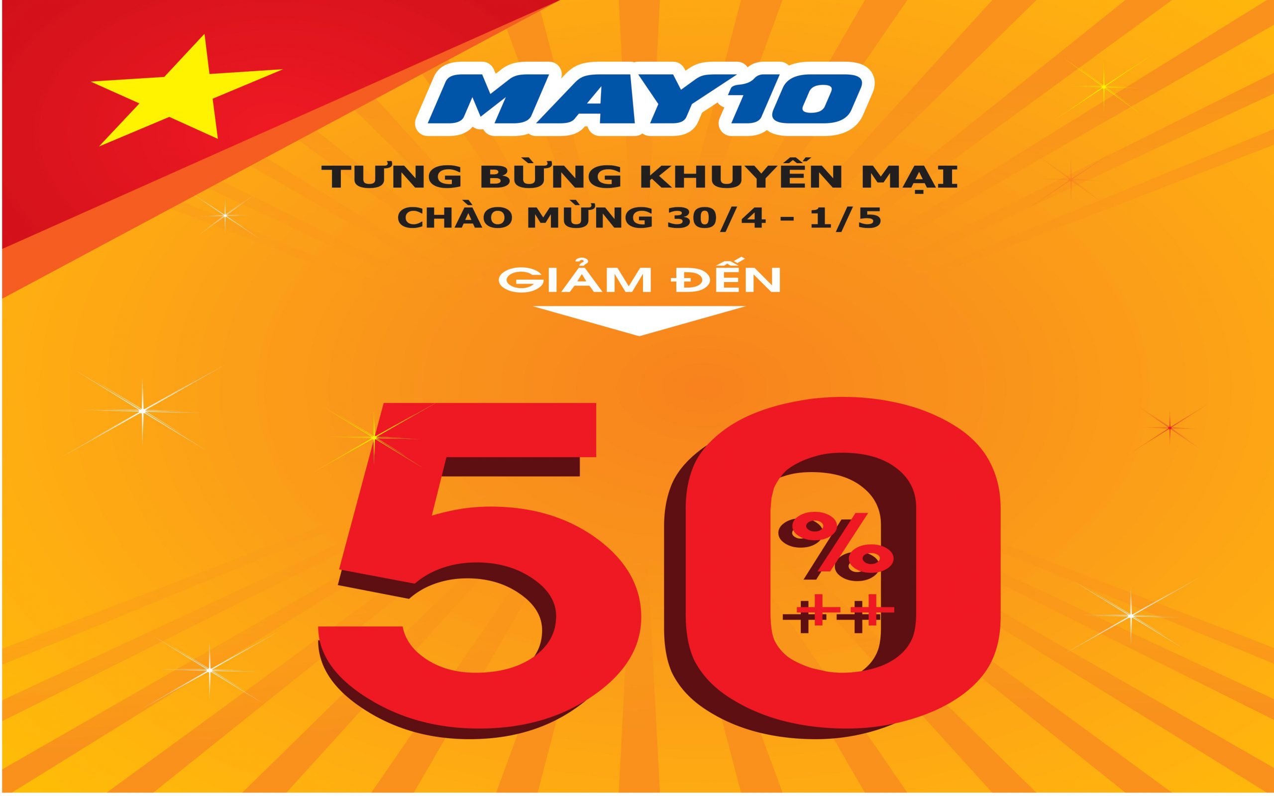 TƯNG BỪNG KHUYẾN MẠI 30/04 – 01/05