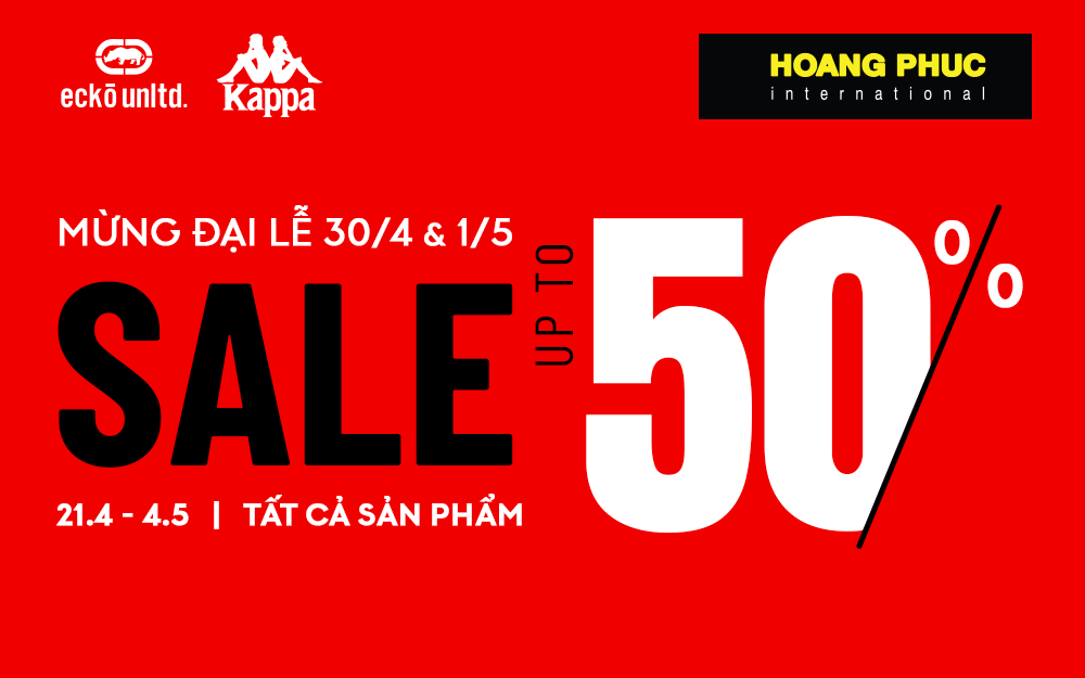 Nghỉ Lễ Dài Ngày – Ghé Hoàng Phúc Ngay! Sale Đến 50% 🔥