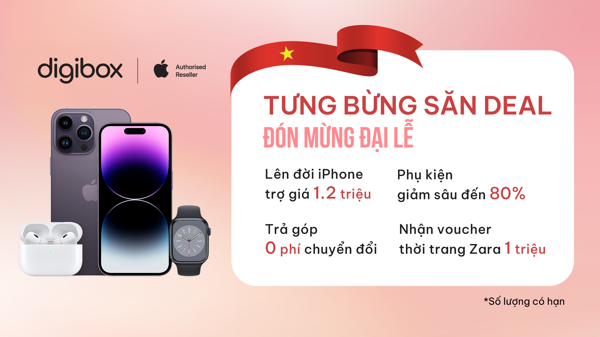 TỪNG BỪNG SĂN DEAL – ĐÓN MỪNG ĐẠI LỄ