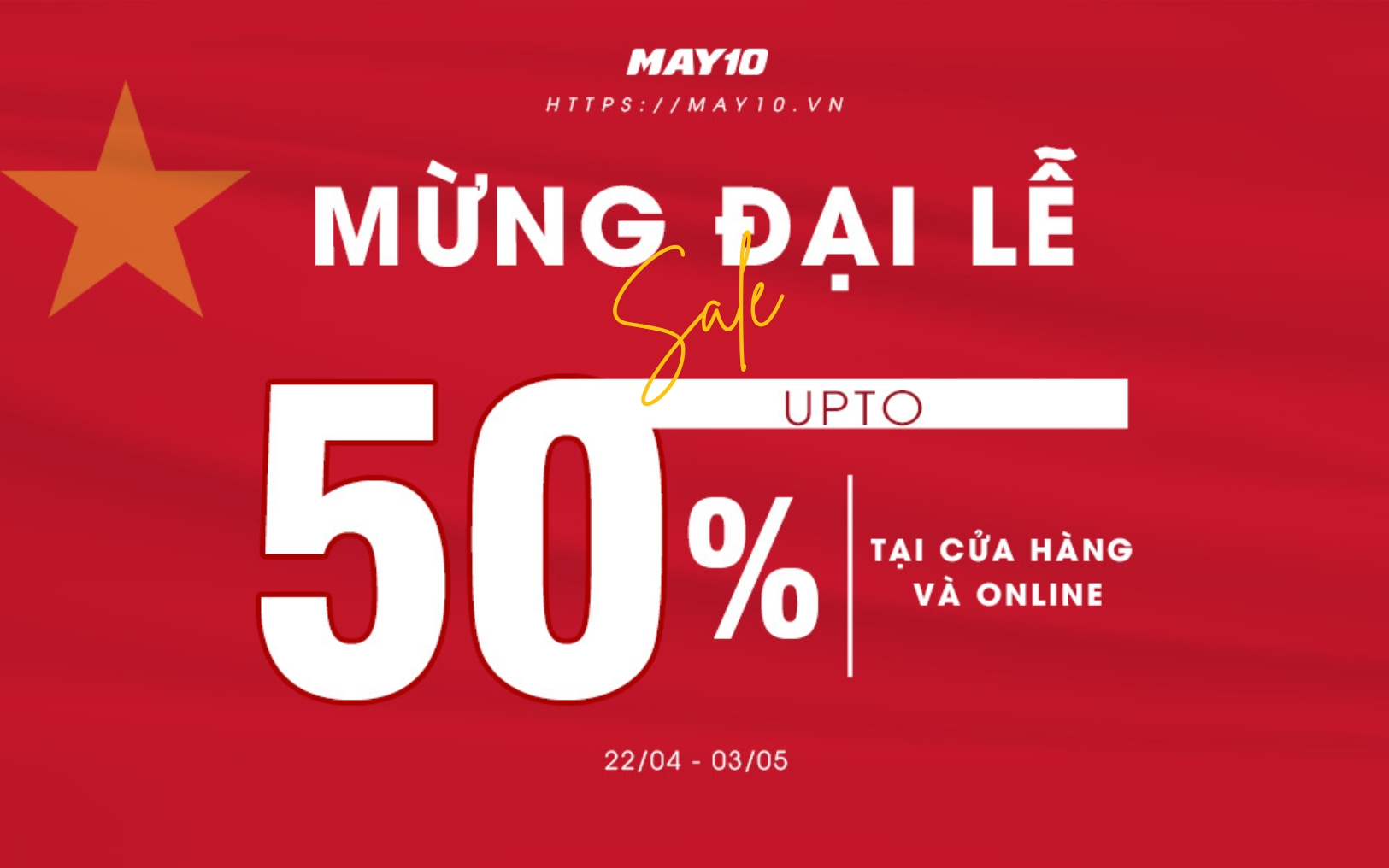 SALE TƯNG BỪNG – MỪNG ĐẠI LỄ