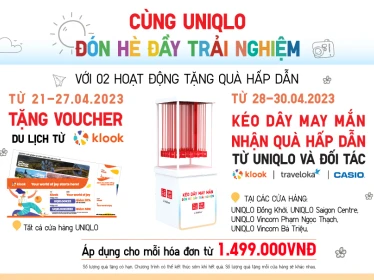 UNIQLO | RÚT DÂY NHẬN QUÀ HẤP DẪN