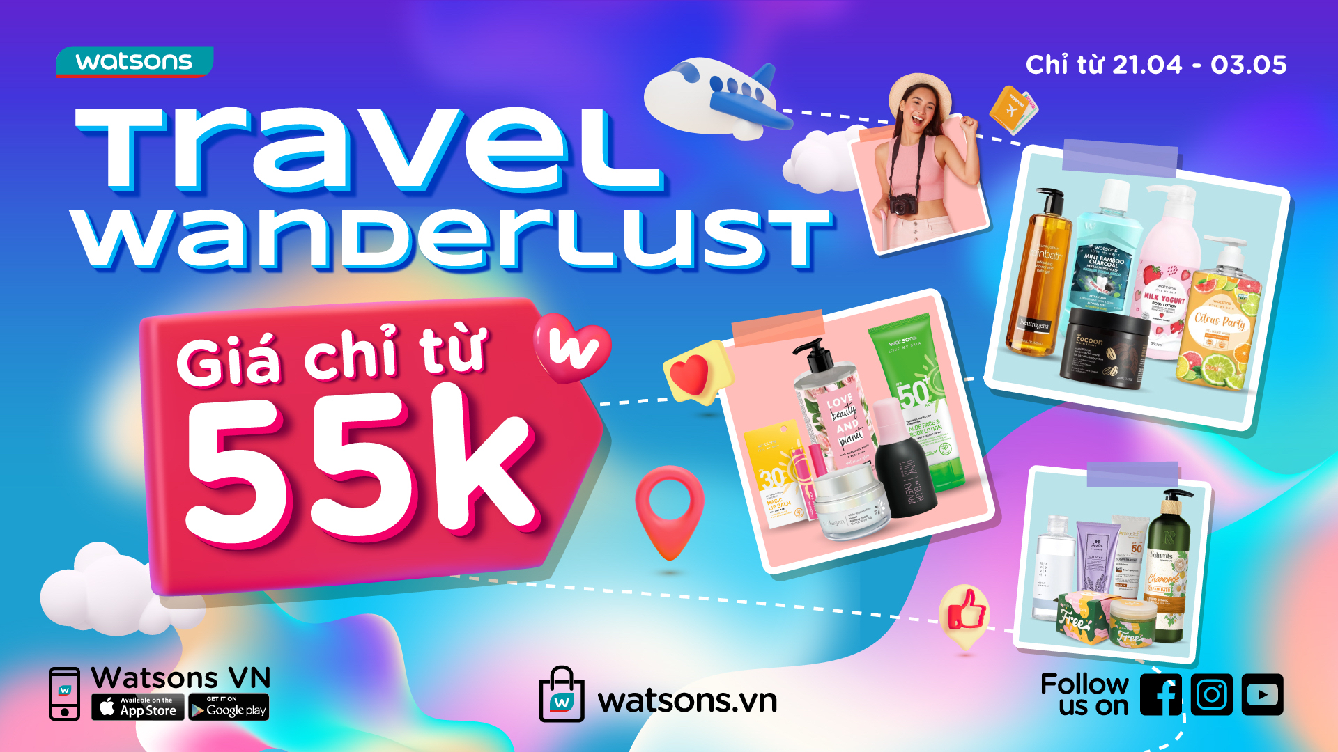 TRAVEL WANDERLUST – Giá chỉ từ 55K