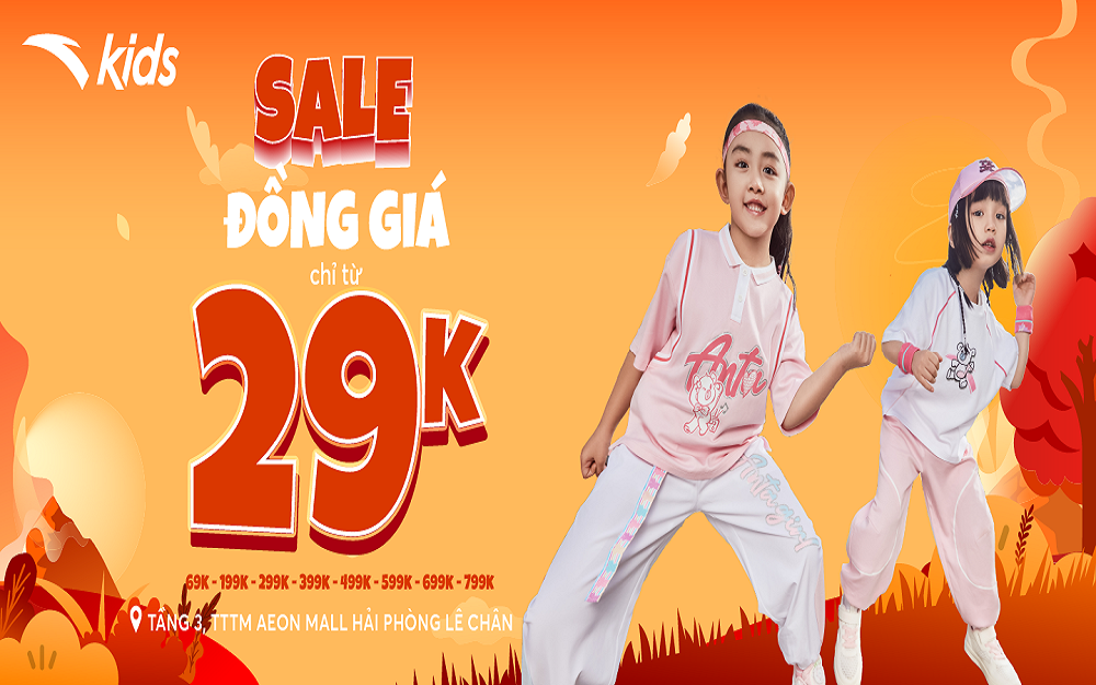 Sale đồng giá chỉ từ 29k