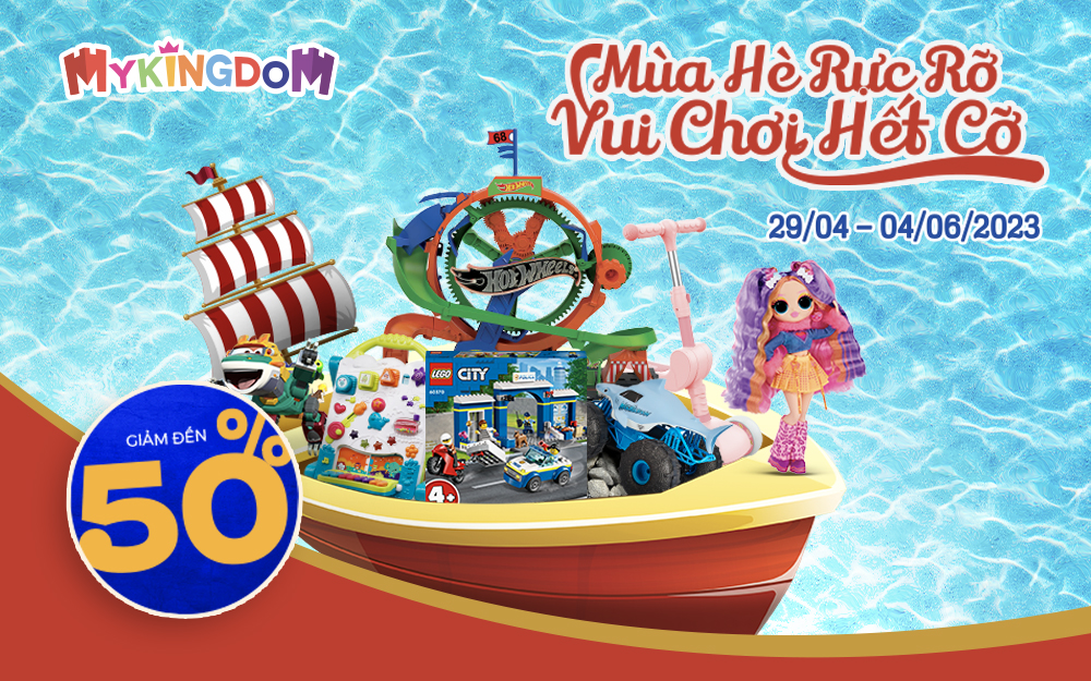 MYKINGDOM – TẾT THIẾU NHI] MÙA HÈ RỰC RỠ – VUI CHƠI HẾT CỠ