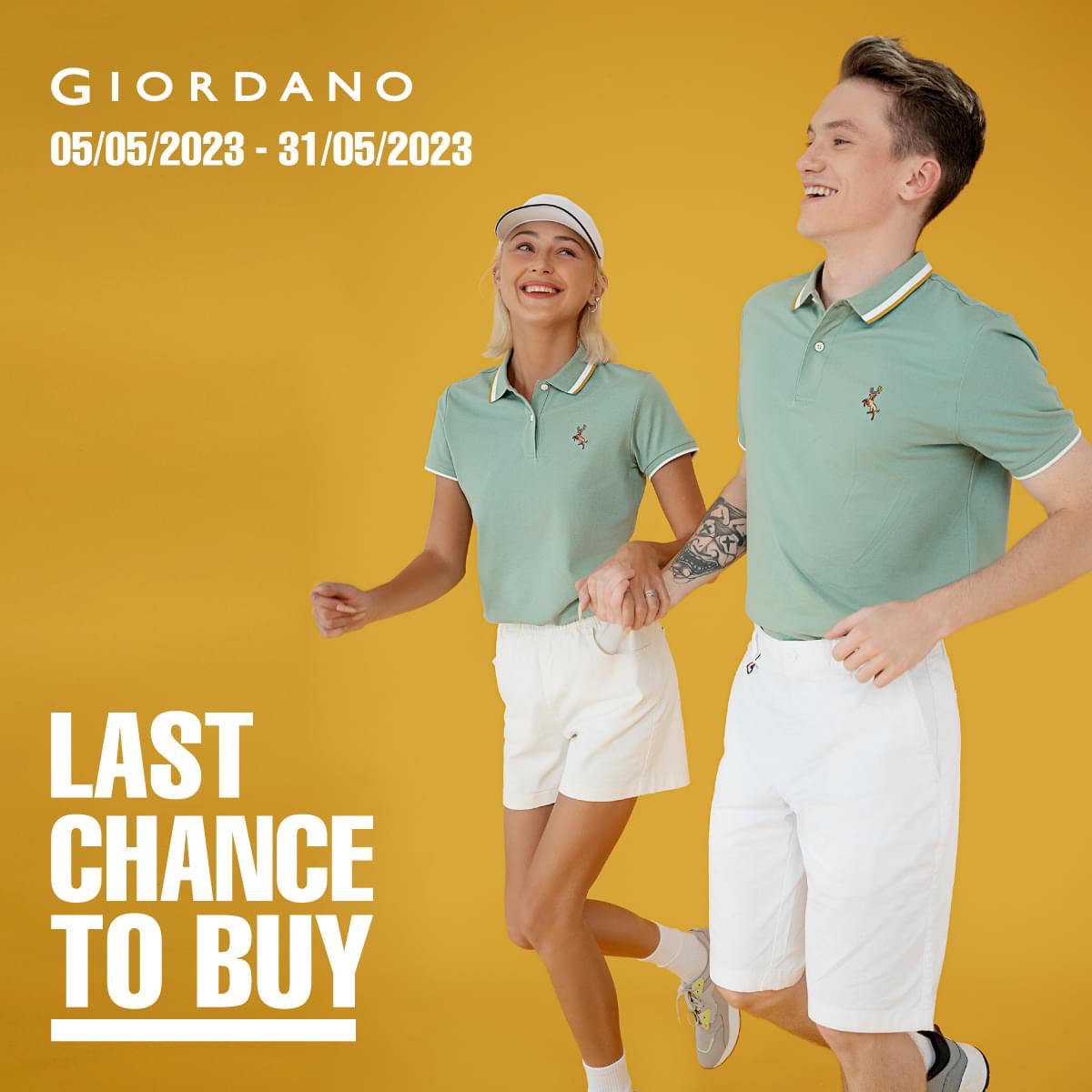 GIORDANO – 📣📣📣 𝐋𝐀𝐒𝐓 𝐂𝐇𝐀𝐍𝐂𝐄 𝐓𝐎 𝐁𝐔𝐘!!!