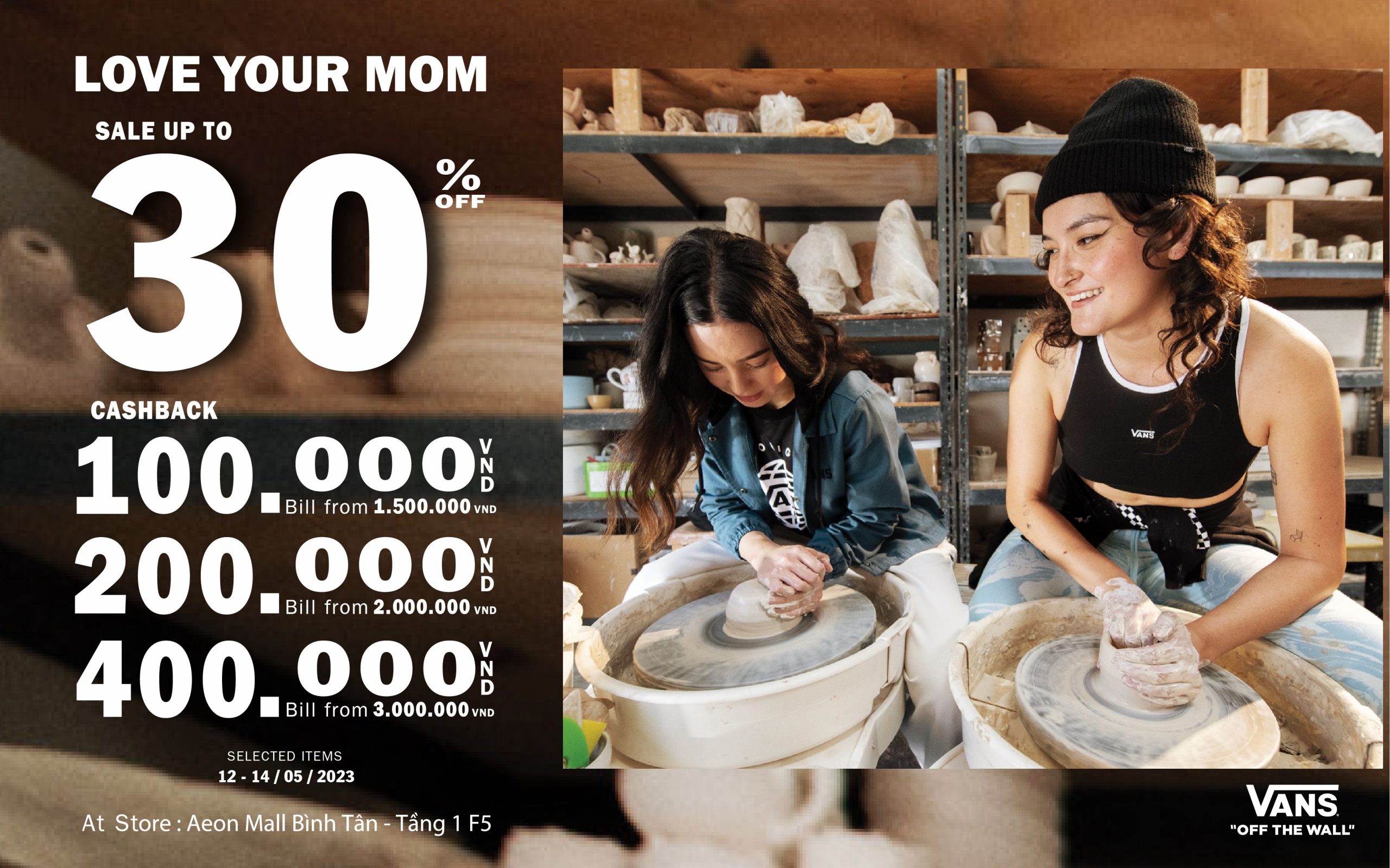 LOVE YOUR MOM – Cùng Vans Vietnam chào mừng ngày của mẹ