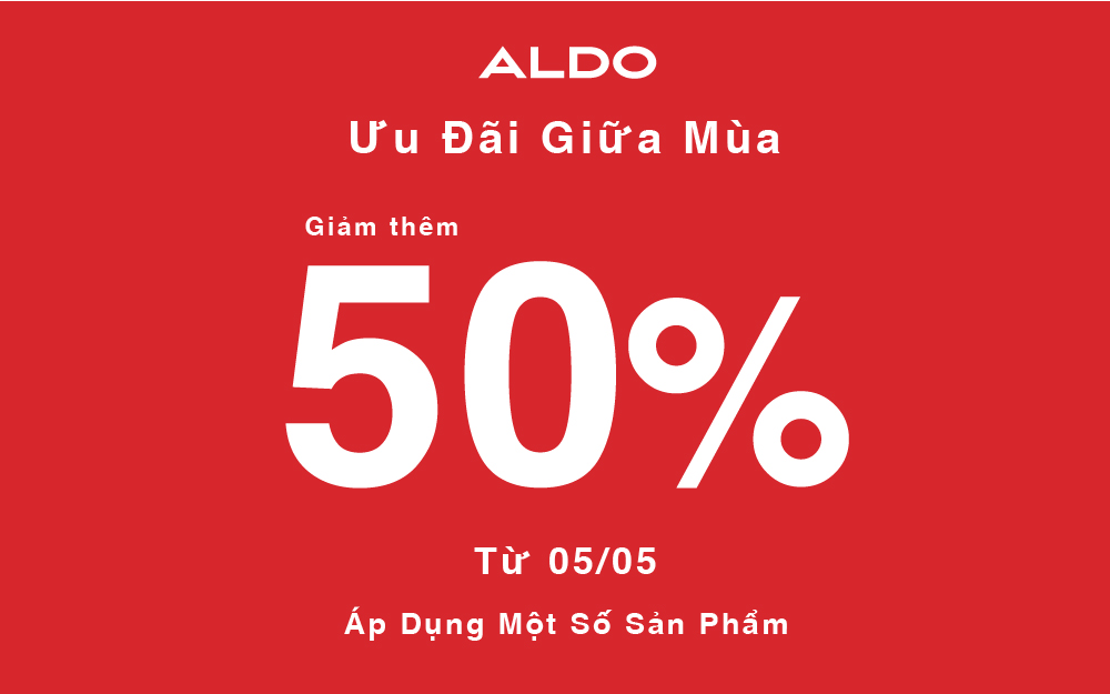 ALDO | ƯU ĐÃI GIỮA MÙA