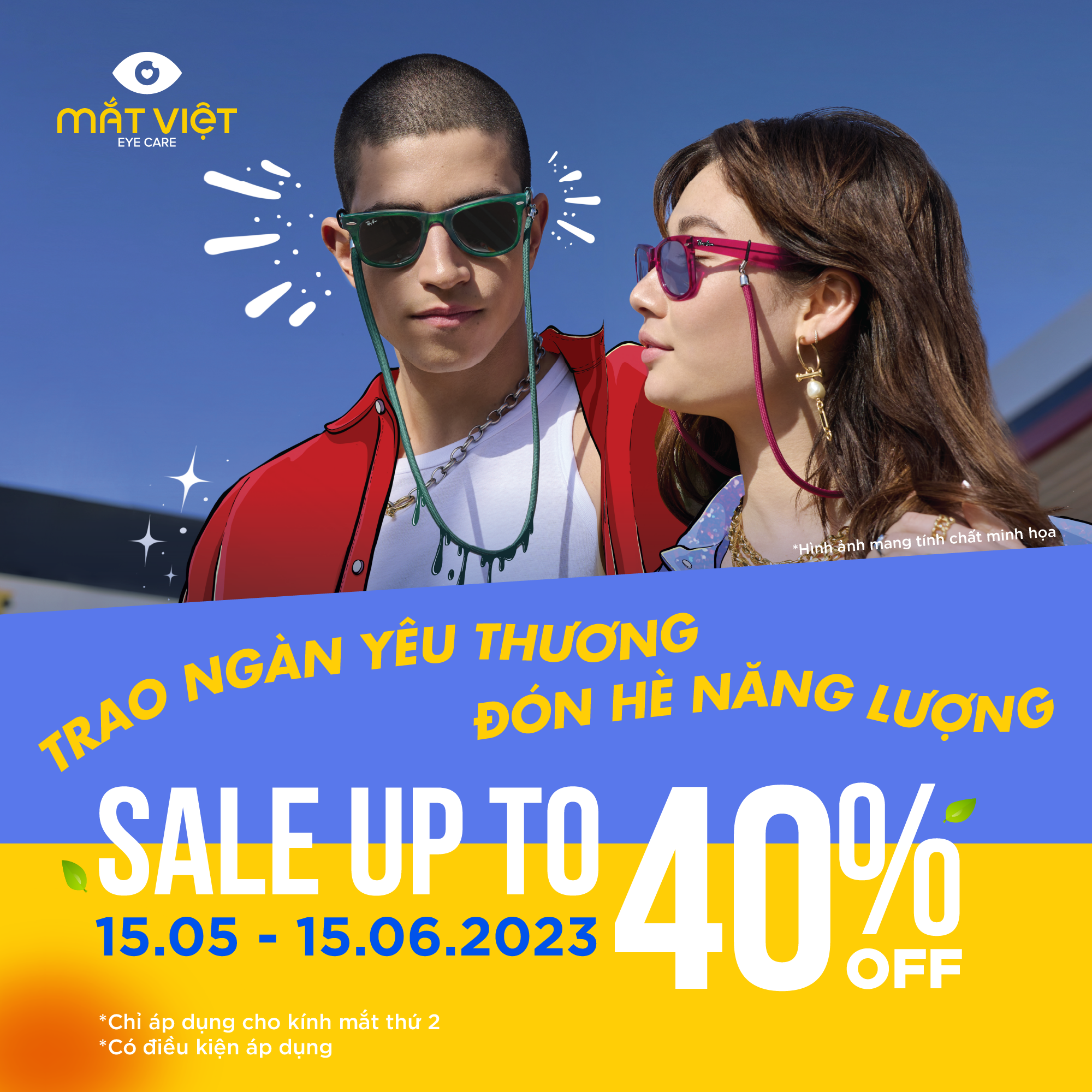 MẮT VIỆT – RẠNG RỠ ĐÓN HÈ ƯU ĐÃI HẤP DẪN ĐẾN 40%