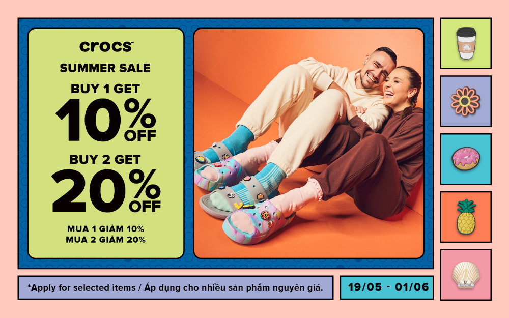 SẮM CROCS CÀNG NHIỀU DEAL CÀNG TỐT !!