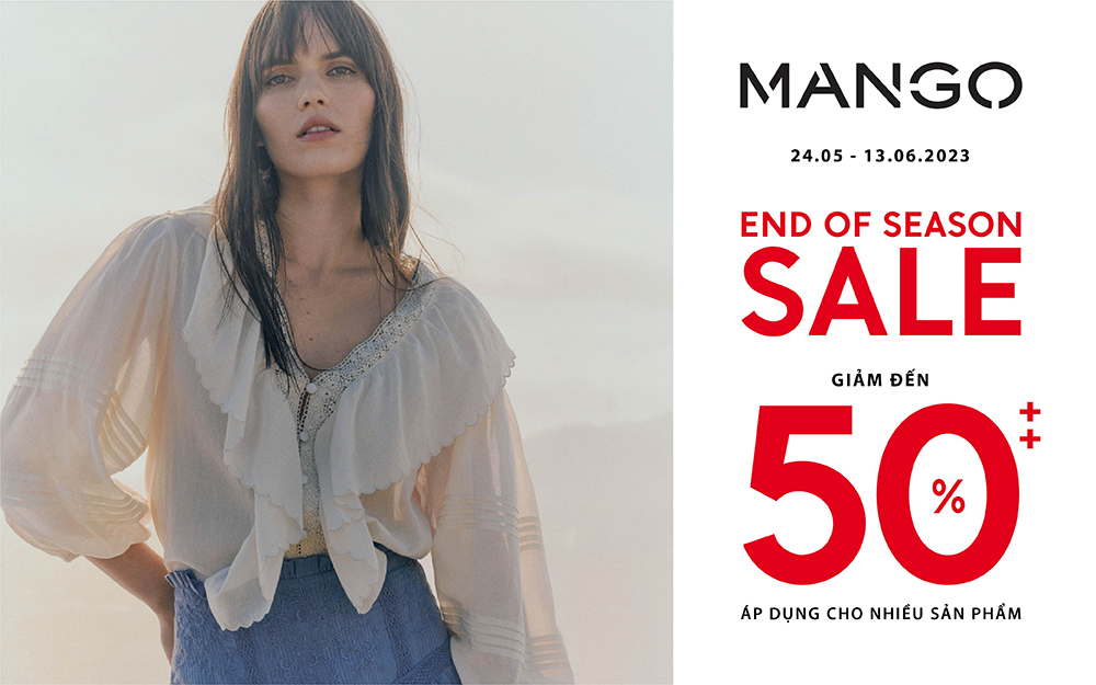 END OF SEASON SALE – UP TO 50%++