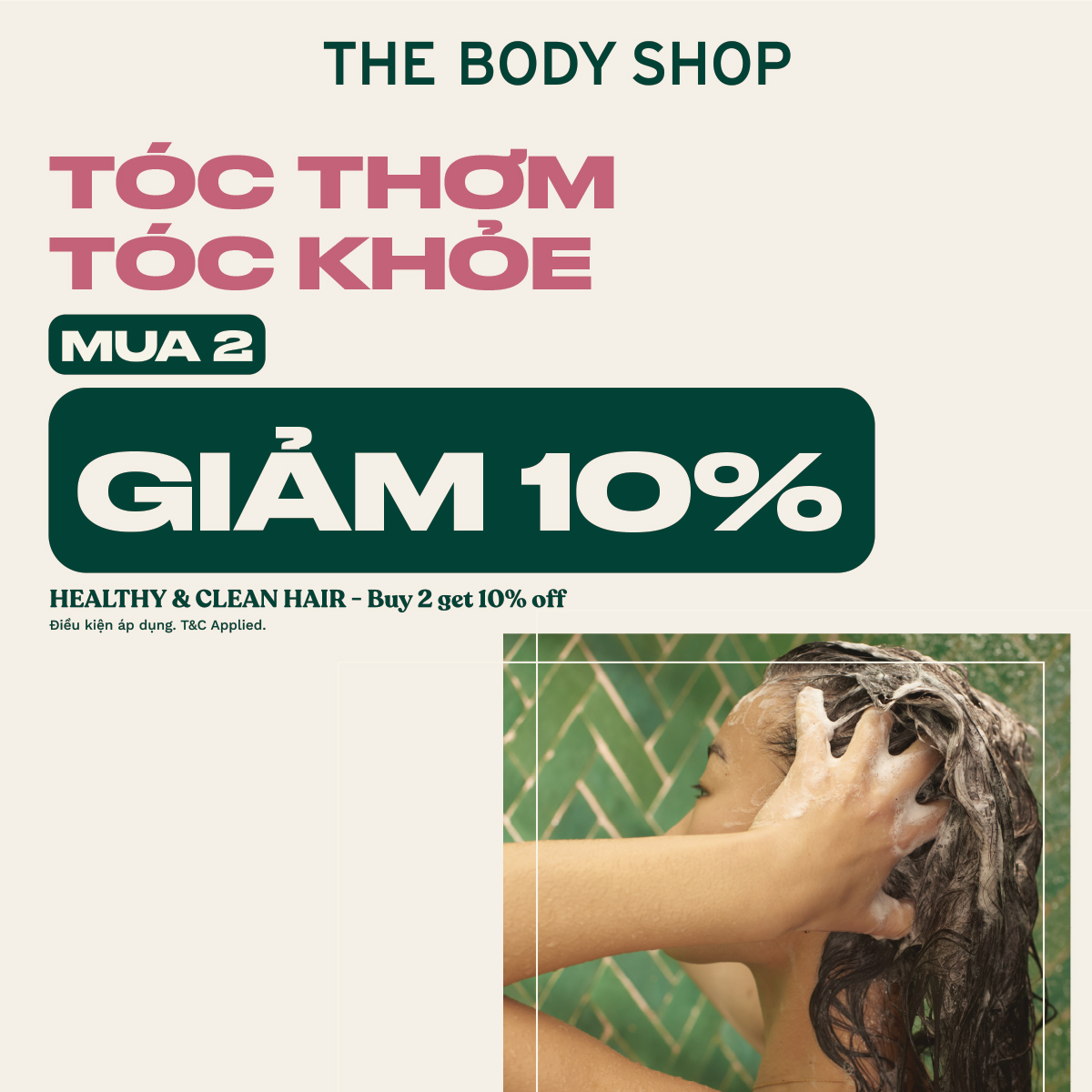 THE BODY SHOP – ƯU ĐÃI THÁNG 6