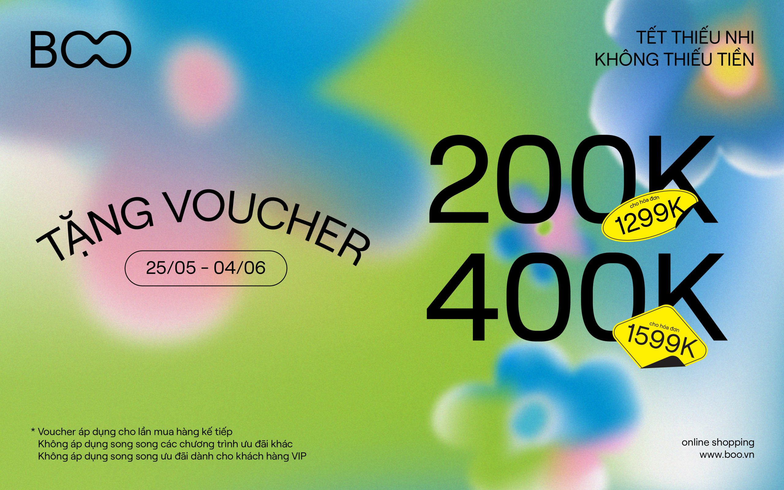 TẶNG VOUCHER 200K VỚI HÓA ĐƠN MUA HÀNG TỪ 1299K