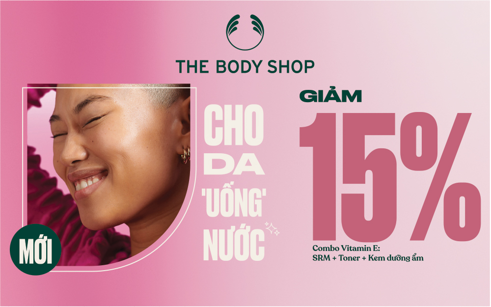 THE BODY SHOP – LÀN DA KHÔ DỄ HÌNH THÀNH NẾP NHĂN VÀ THIẾU SỨC SỐNG