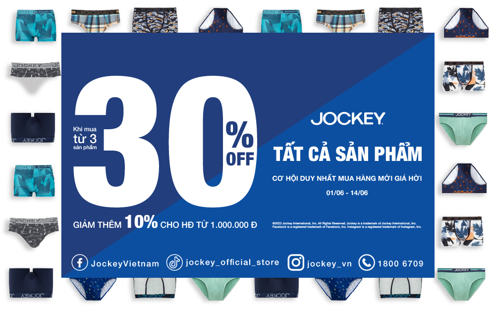 DEAL HÈ SALE HẾT CỠ – GIẢM 30% KHI MUA TỪ 3 SẢN PHẨM