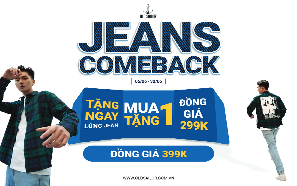 LỄ HỘI JEANS – NGẬP TRÀN DEAL XỊN 