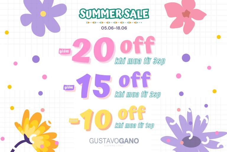 SUMMER SALE: GUSTAVO GANO SALE UP TO 20%