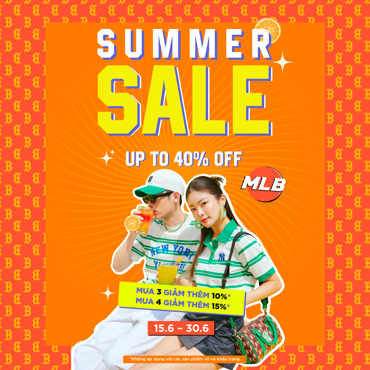 MLB – SUMMER SALE UP TO 40%+++