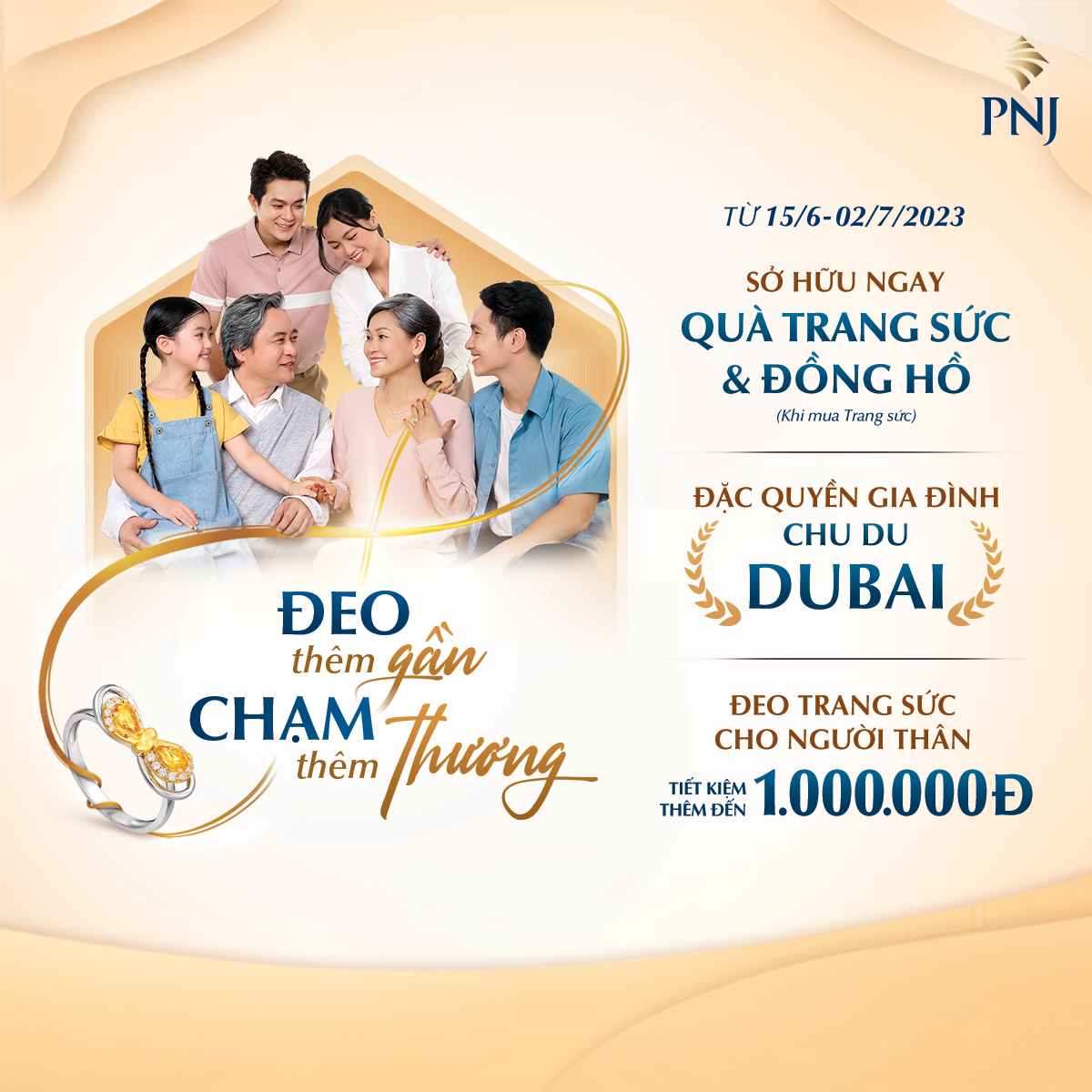 PNJ – TUNG ƯU ĐÃI NGẬP TRÀN, MỪNG NGÀY GIA ĐÌNH VIỆT NAM