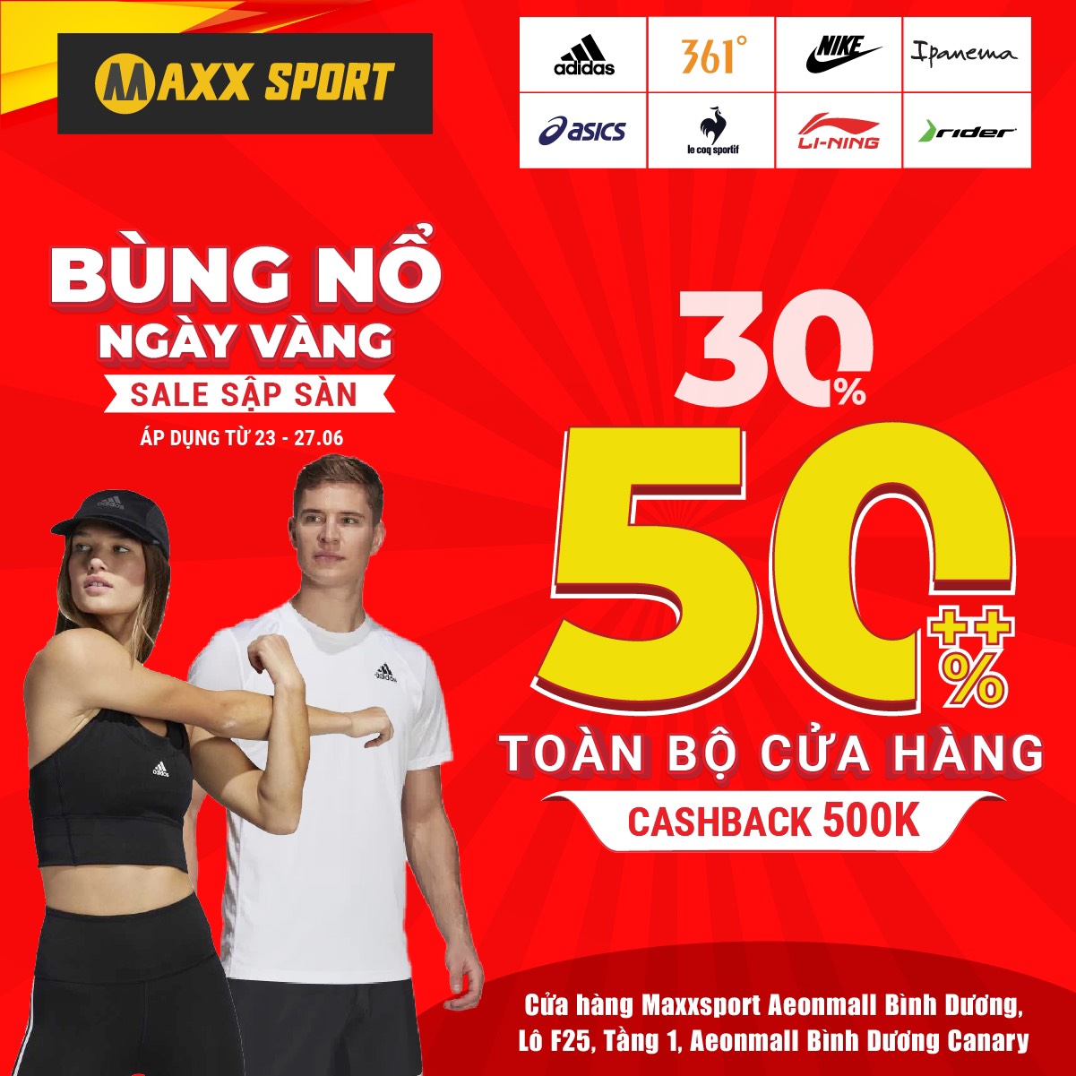 MAXXSPORT – SĂN SALE HÀNG HIỆU GIÁ HỜI từ adidas, Nike, Li-Ning, 361 …