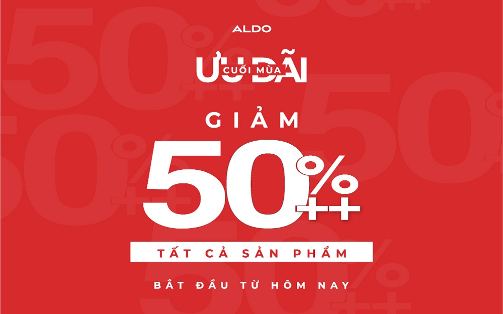 ALDO | ƯU ĐÃI CUỐI MÙA