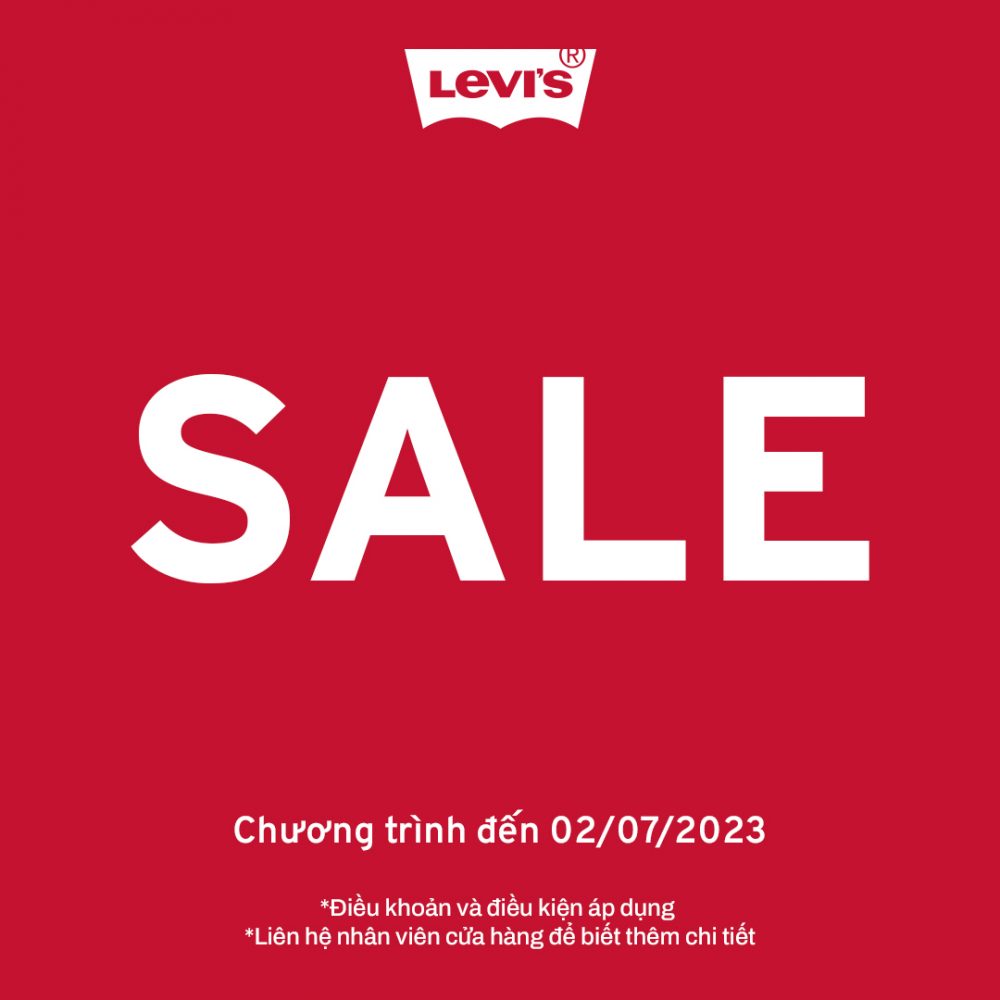 LEVI’S – HOT!HOT! – SIÊU SALE CUỐI MÙA ĐÃ QUAY TRỞ LẠI