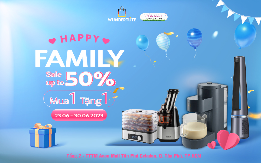 FAMILY’S DAY THÁNG 6 – GIẢM ĐẾN 60%