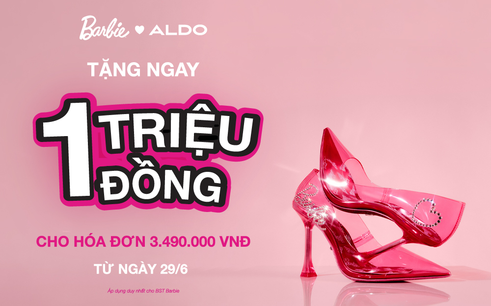 ALDO | TRÌNH LÀNG BST GIỚI HẠN BARBIE x ALDO