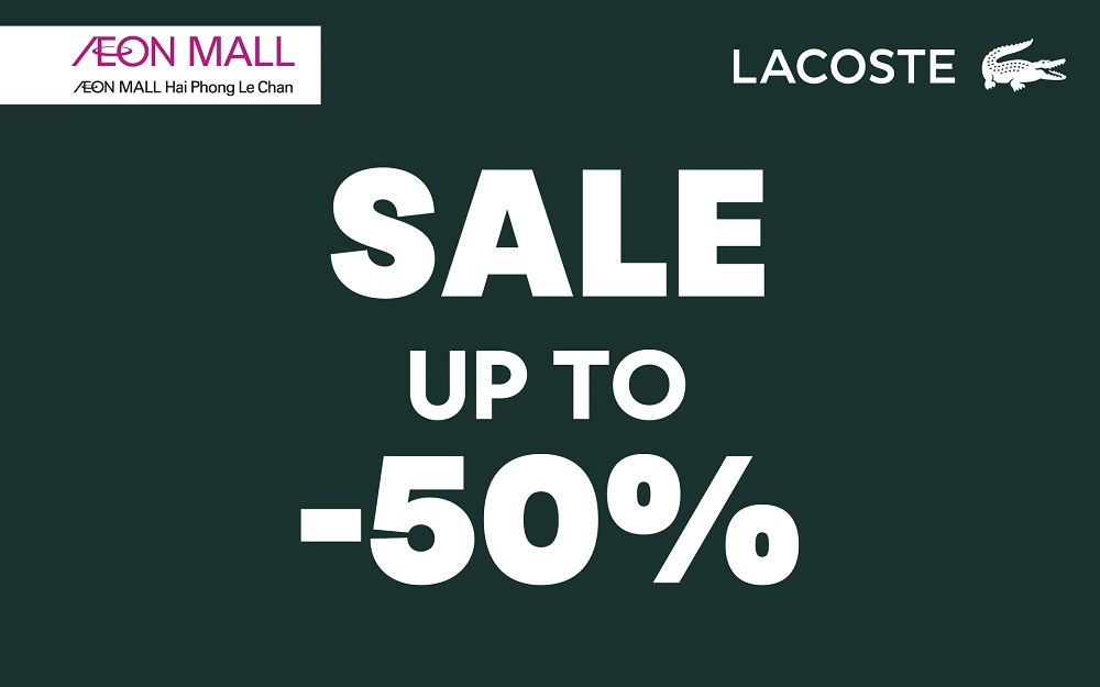 🐊LACOSTE | END OF SEASON SALE – UP TO 50% OFF