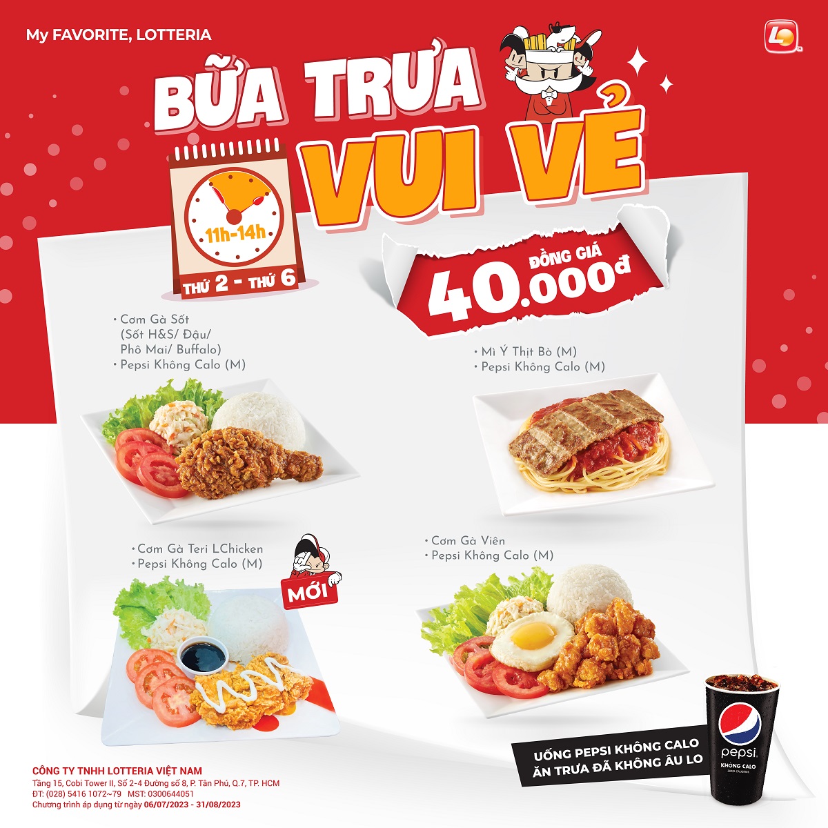 LOTTERIA_BỮA TRƯA VUI VẺ