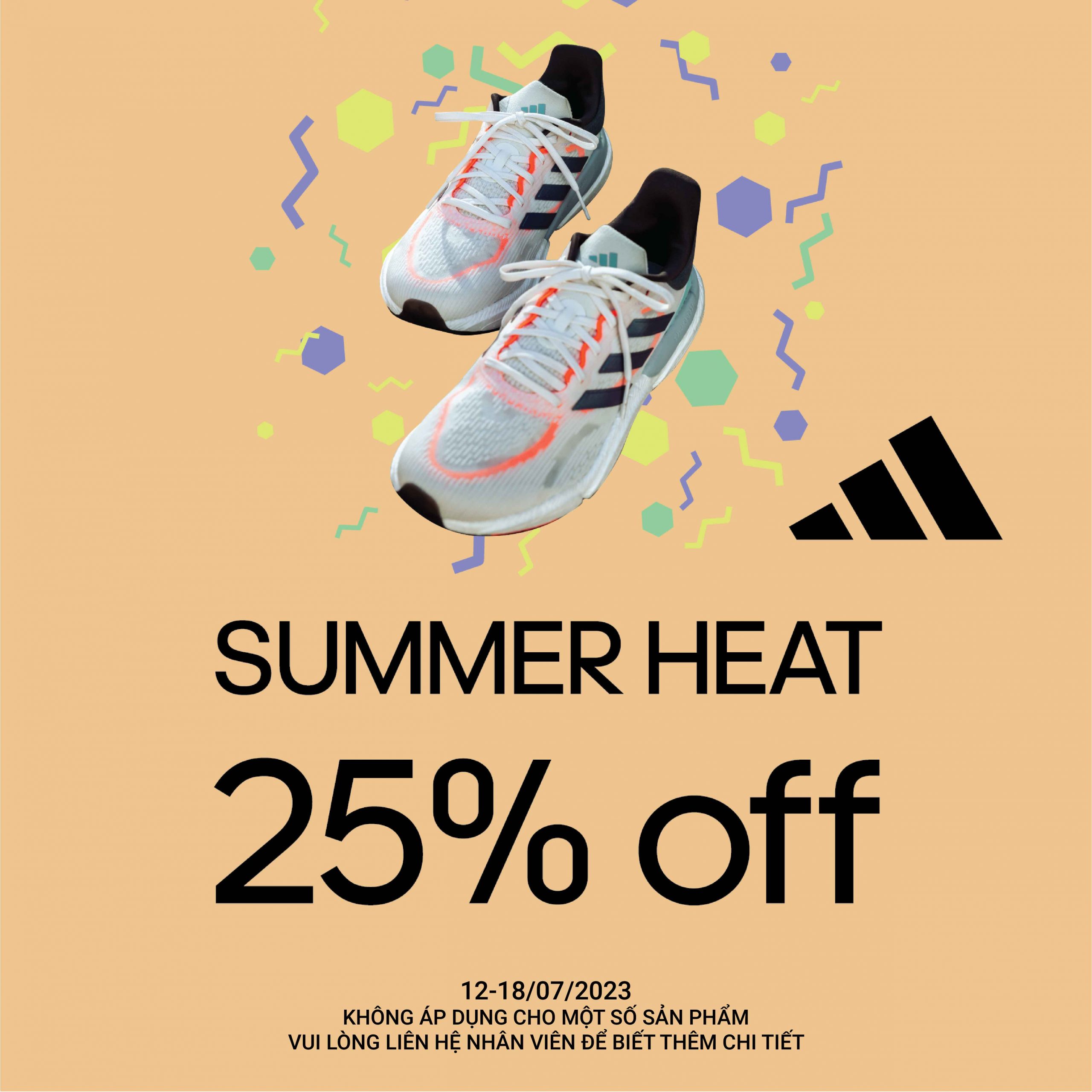 ADIDAS – SUMMER HEAT GIẢM 25%++ HÀNG NGÀN SẢN PHẨM