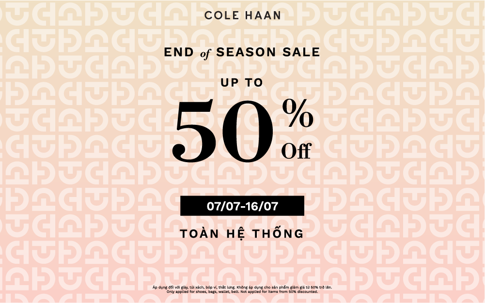 ECCO & COLE HAAN – End of season sale up to 50%