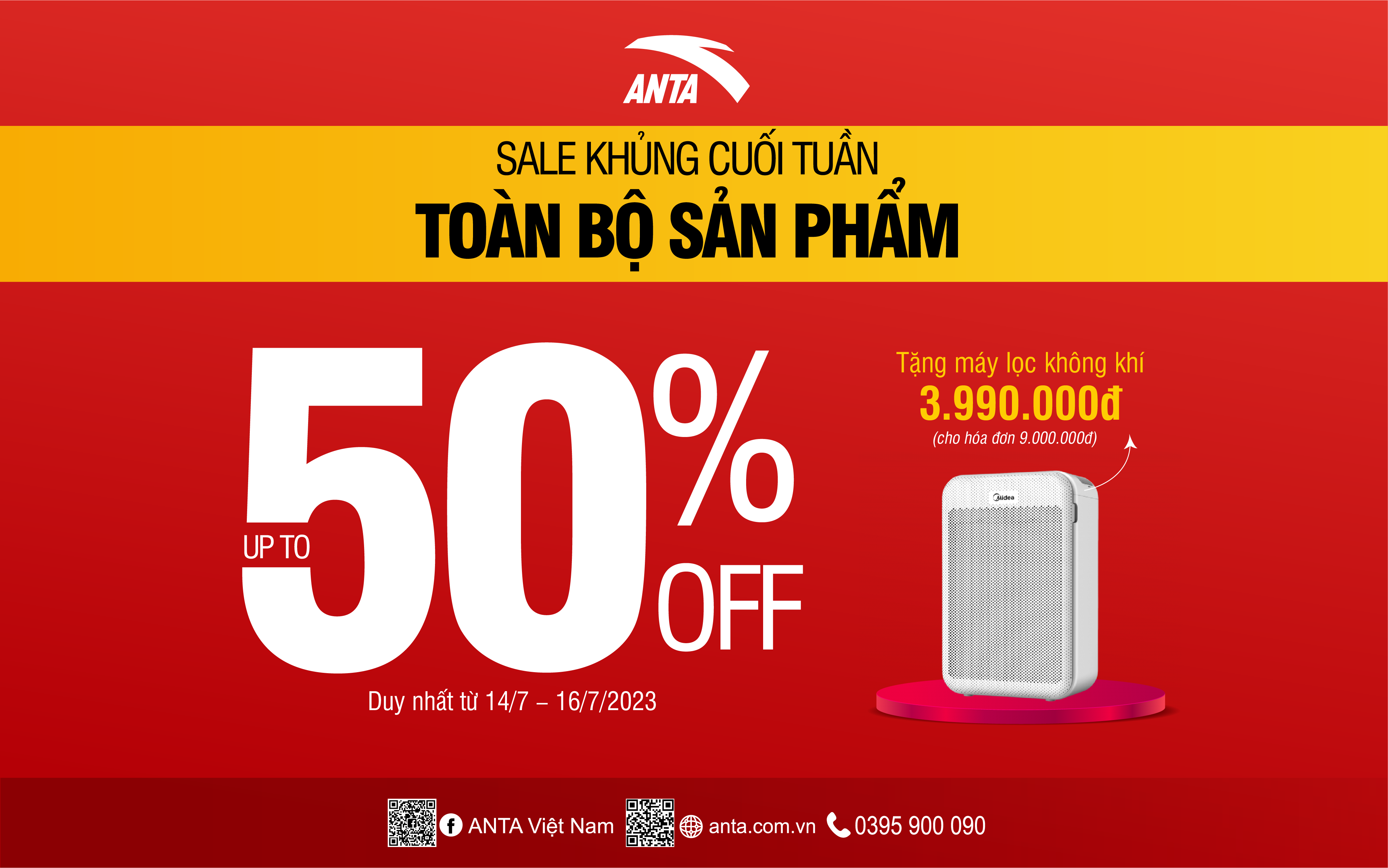 3 NGÀY VÀNG FLASHSALE – GIẢM SÂU TỚI 50%++ TOÀN BỘ SẢN PHẨM