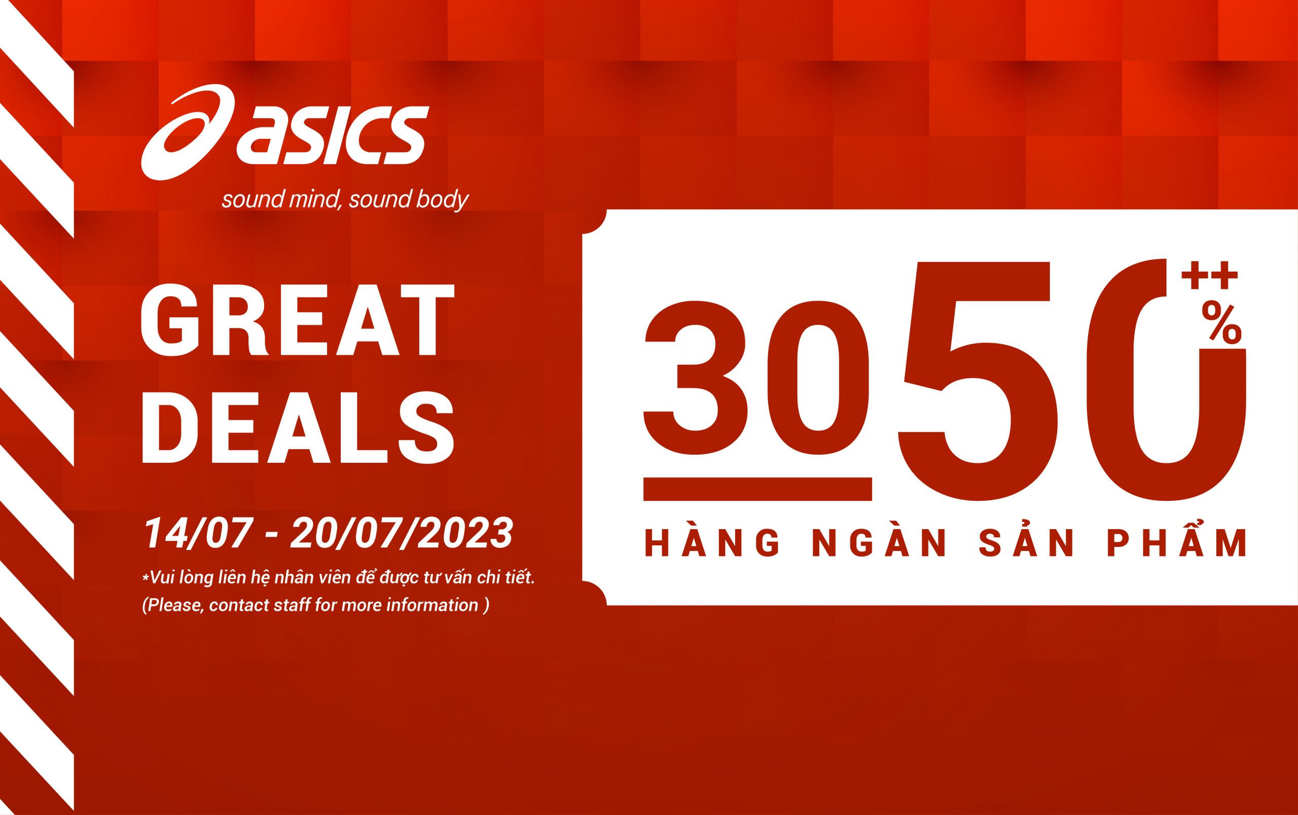 ƯU ĐÃI NGẬP TRÀN – VÔ VÀN DEALS HOT LÊN TỚI 50%++