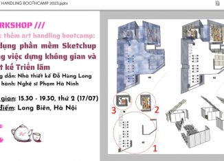 Workshop: Sử dụng phần mềm SketchUp trong việc dựng không gian và thiết kế triển lãm